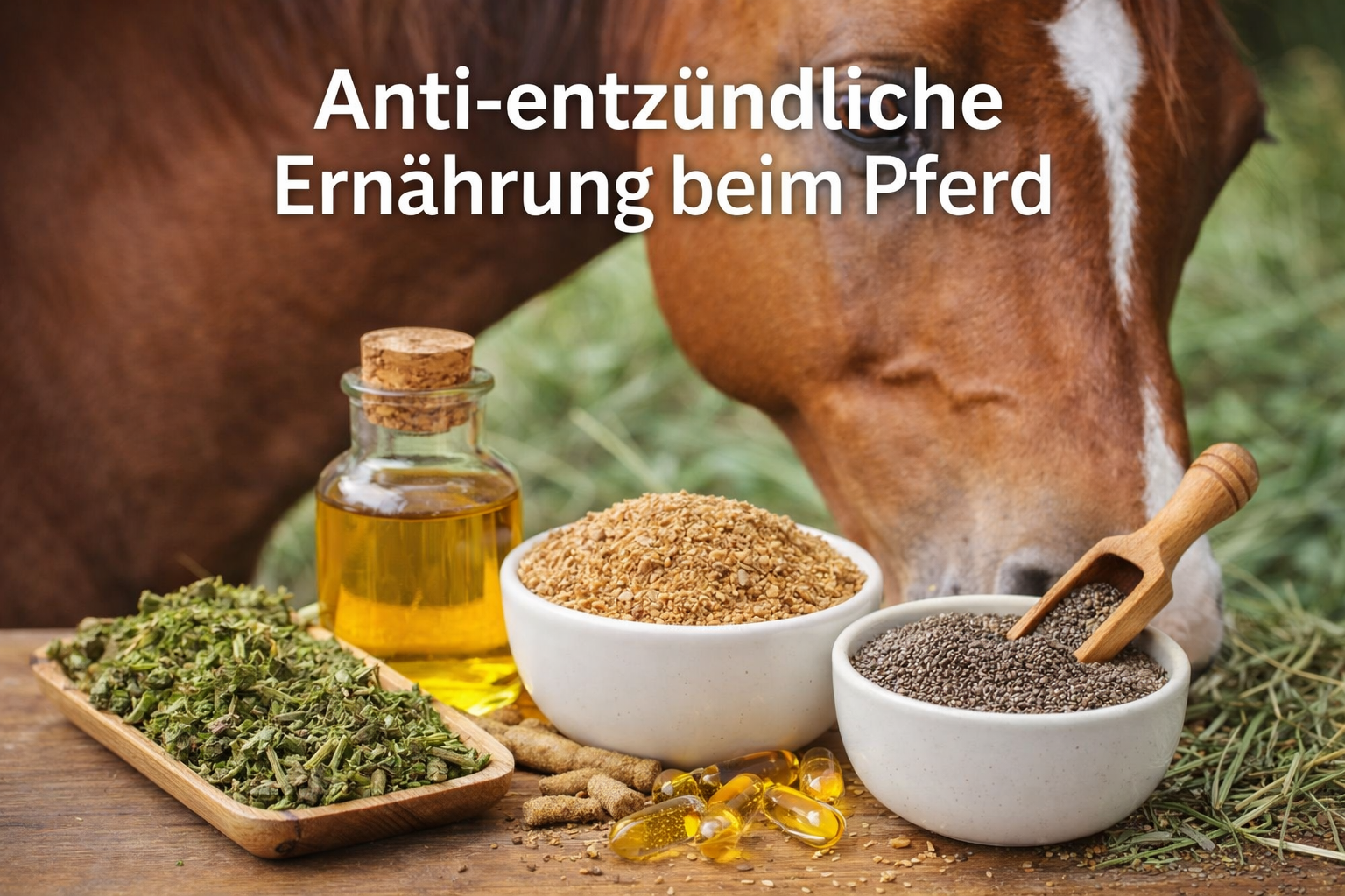 Anti-entzündliche Ernährung beim Pferd