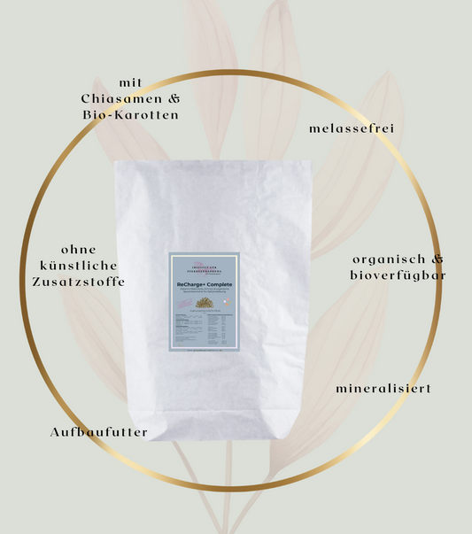 Recharge+ Complete - PREMIUM - Aufbaupellets für Pferde