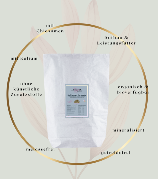 Recharge+ Complete - PREMIUM - Pellets für Pferde