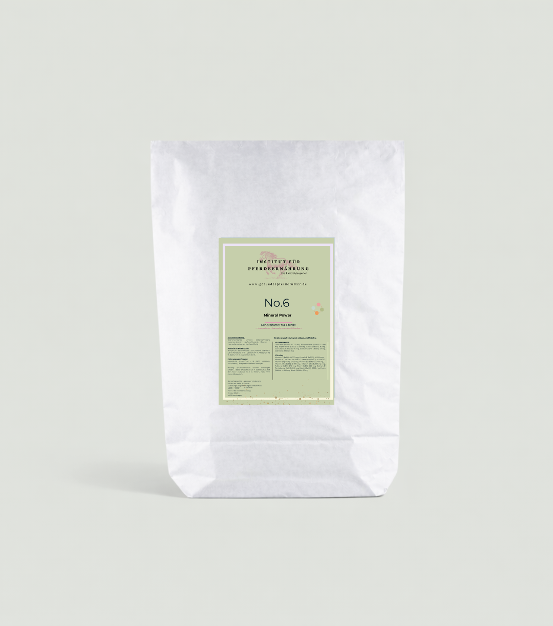 No. 6 - Mineralpulver für Pferde